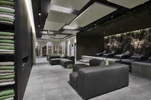 Behandlingsrom for par, badstue, dampbad og massasje