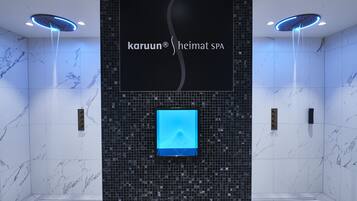 Behandlungsräume für Paare, Sauna, Dampfbad, Massageanwendungen