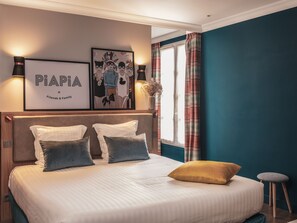 Premium bedding, in-room safe, soundproofing, free WiFi - Hôtel Piapia (Paris)