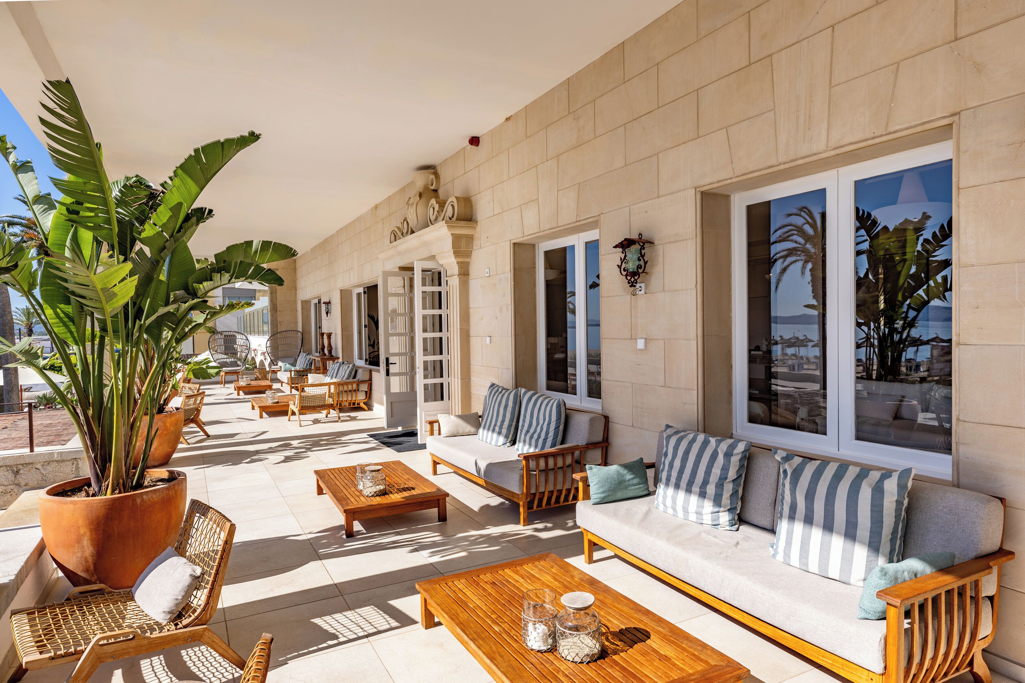 Entrada de la propiedad