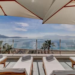 2 outdoor pools, pool umbrellas, sun loungers