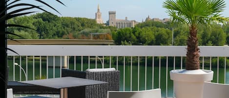 Vue depuis l’hébergement