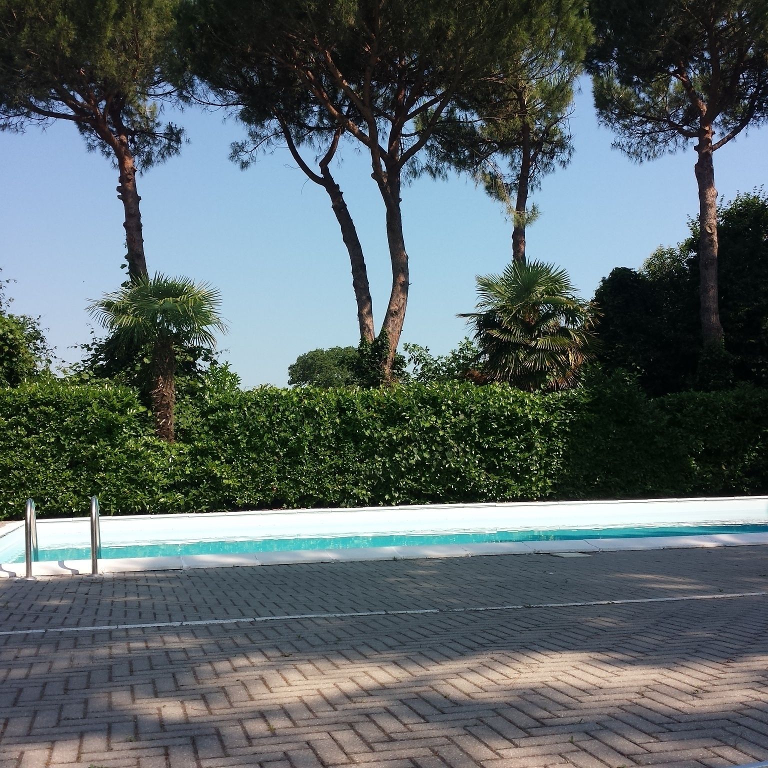Seasonal outdoor pool