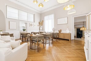 Daily buffet breakfast (EUR 18 per person)