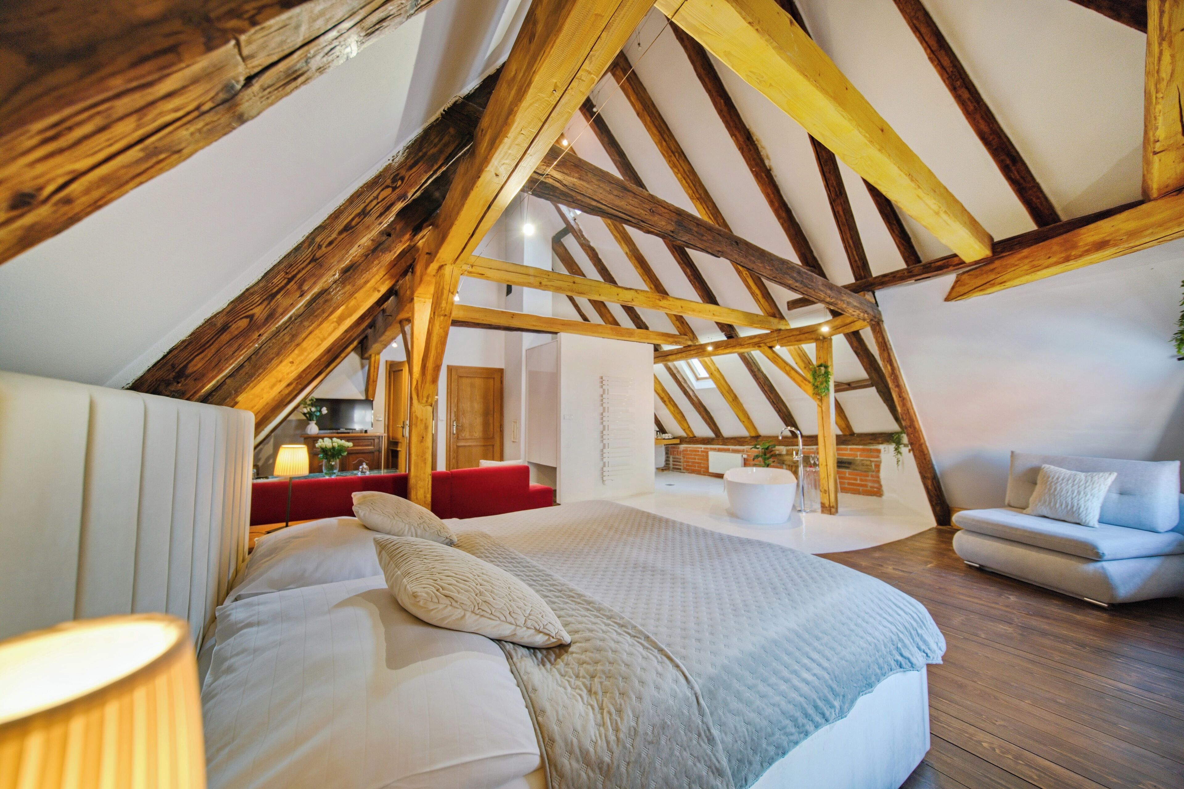 Suite | Select-Comfort-Betten, Bügeleisen/Bügelbrett, kostenloses WLAN
