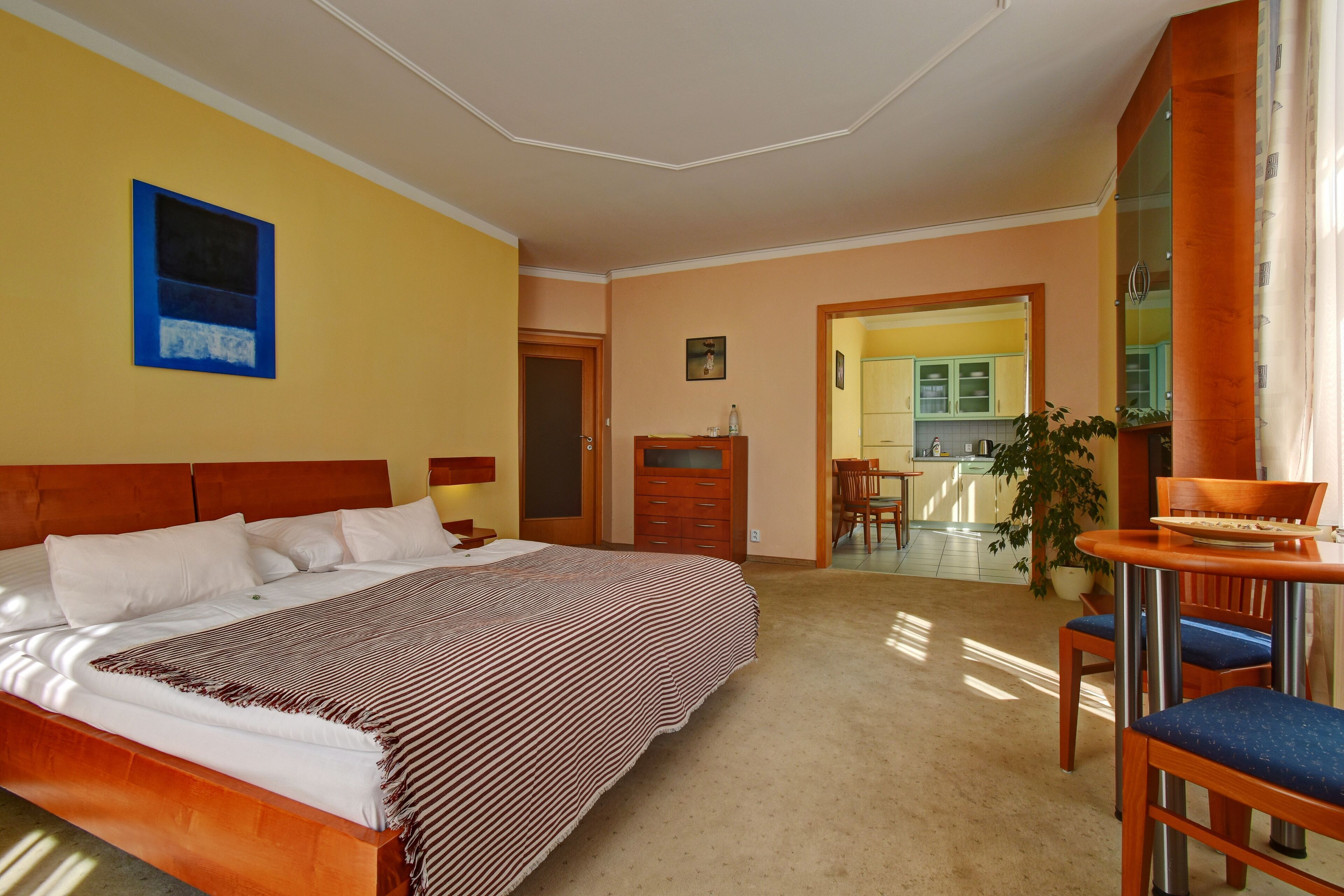 In-room safe, laptop workspace, blackout curtains, soundproofing