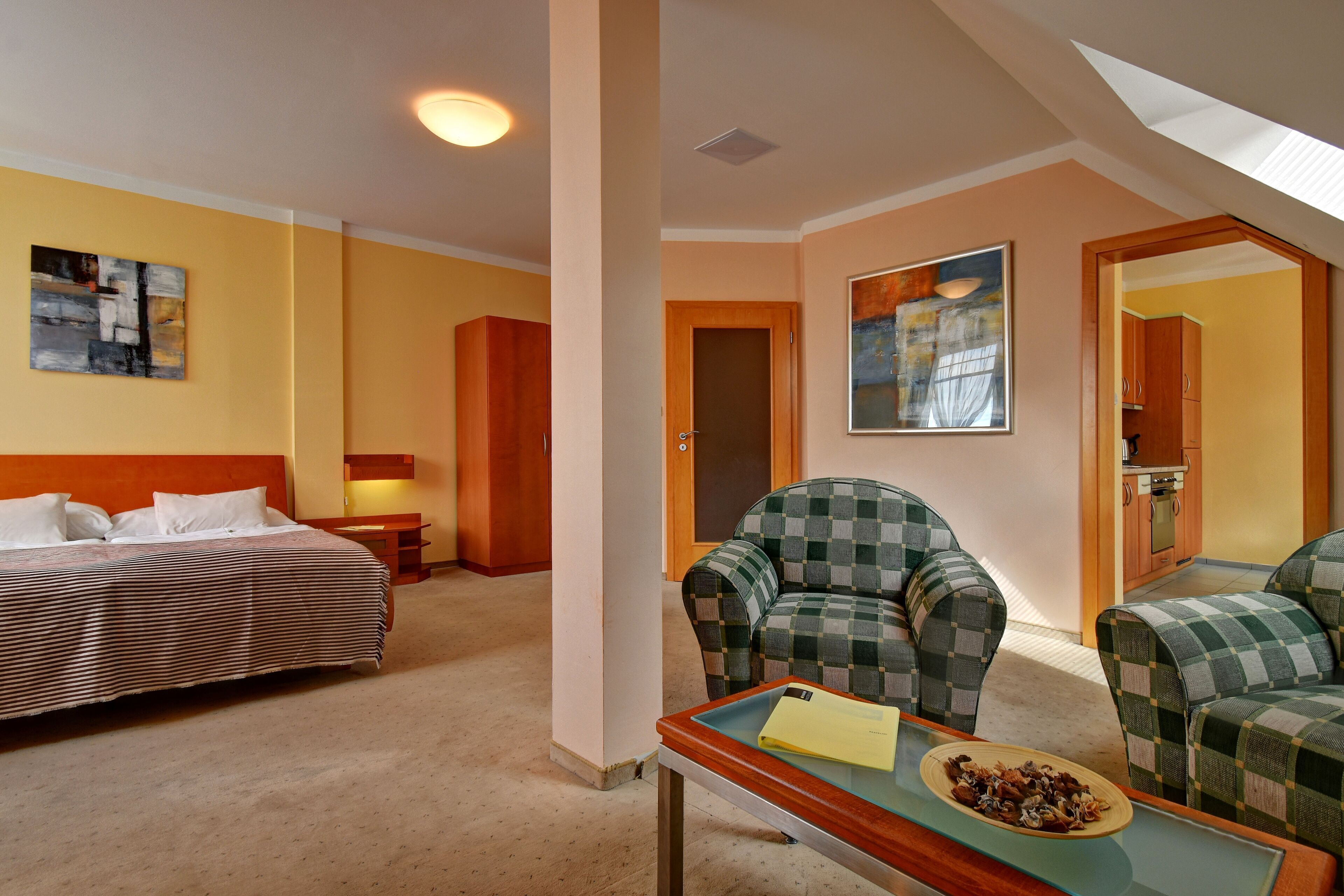 In-room safe, laptop workspace, blackout curtains, soundproofing
