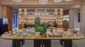 Petit déjeuner buffet