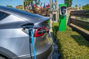 Electric vehicle-charging station
