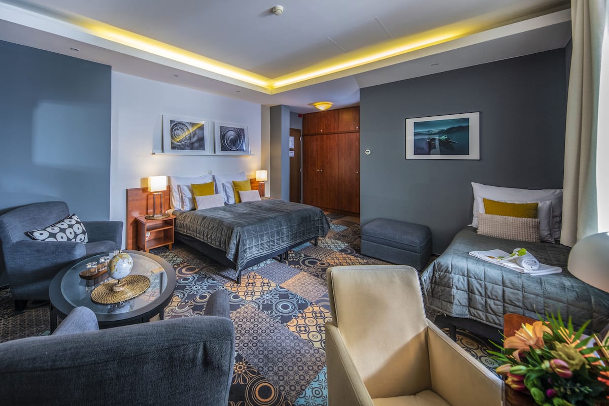1 Schlafzimmer, Allergikerbettwaren, Minibar, Zimmersafe