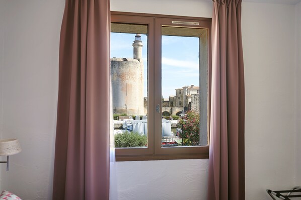 Uitzicht vanuit accommodatie