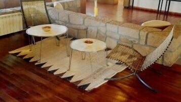 Sala de estar en el lobby