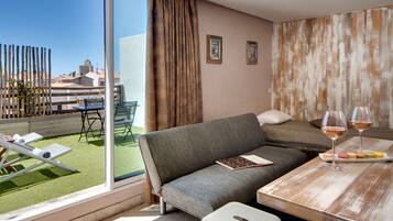 Suite Junior (3 pers ) | Vue de la chambre