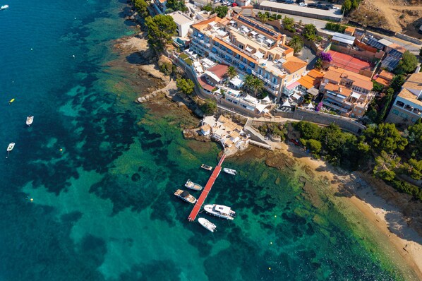 Fassade der Unterkunft