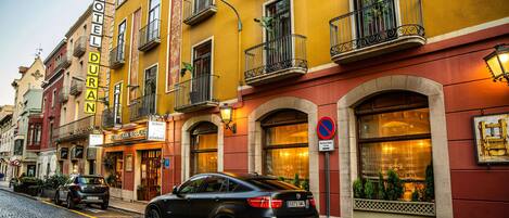 Front of property – evening/night