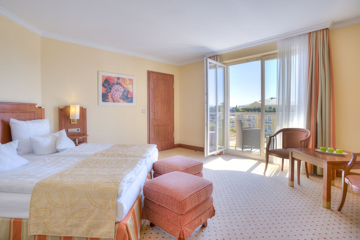 Biancheria da letto ipoallergenica, minibar, una cassaforte in camera