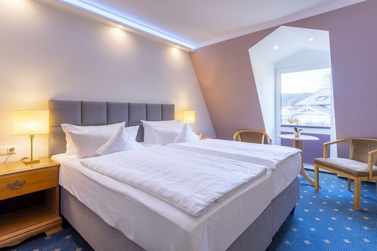 Camera doppia | Biancheria da letto ipoallergenica, minibar, una cassaforte in camera