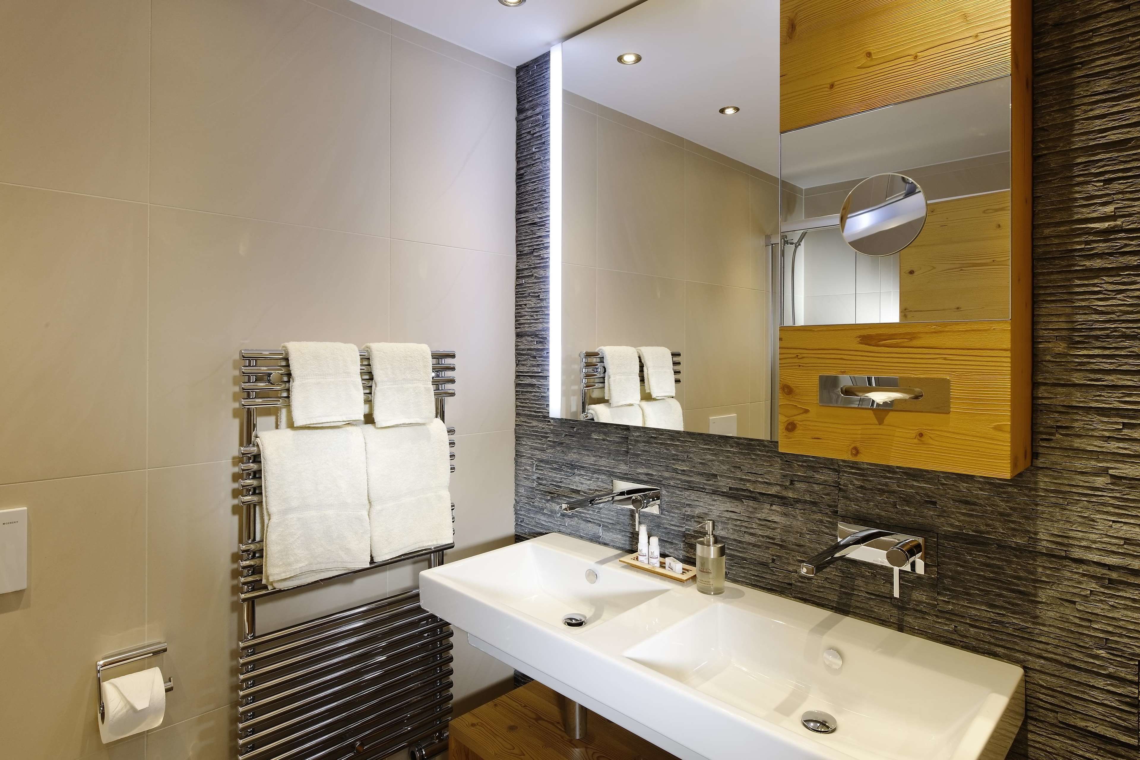 free toiletries, hair dryer, bathrobes, slippers