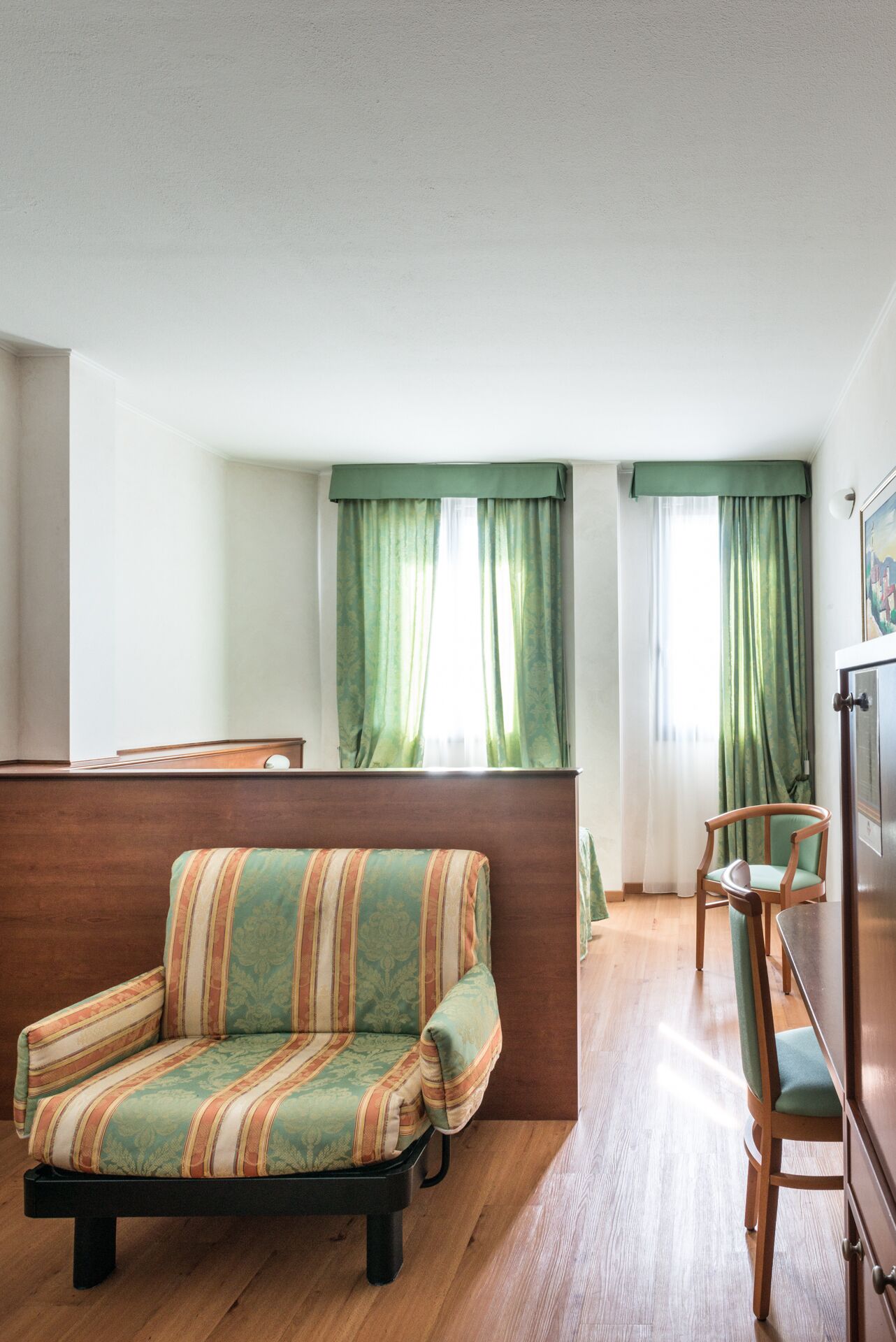 comfort quadruple room, 1 double bed | 1 bedroom, minibar, in-room safe, desk