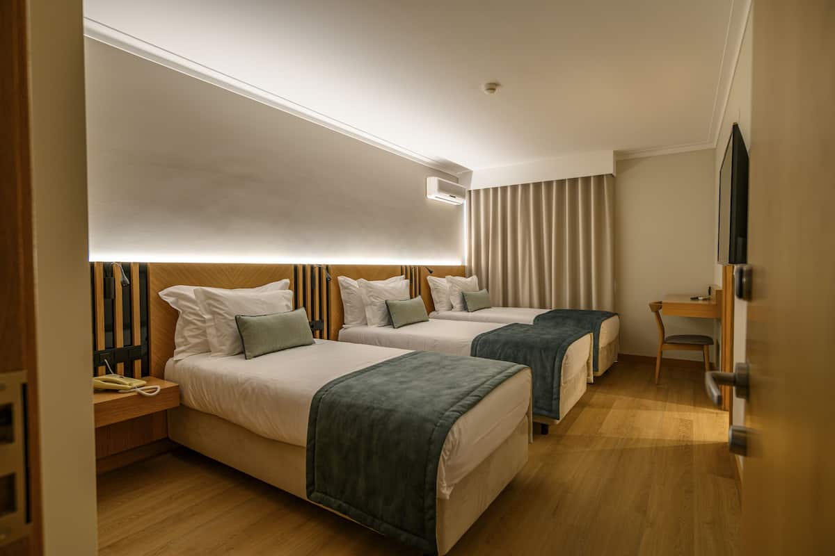 Classic Triple Room, 3 Twin Beds, Non Smoking | Desk, laptop workspace, soundproofing, free WiFi
