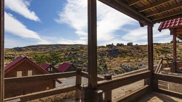 Chalet, 3 Bedrooms | Balcony view