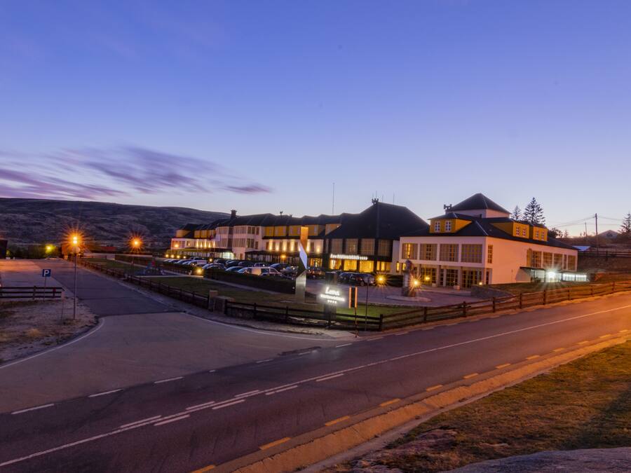 Overnatningsstedets facade