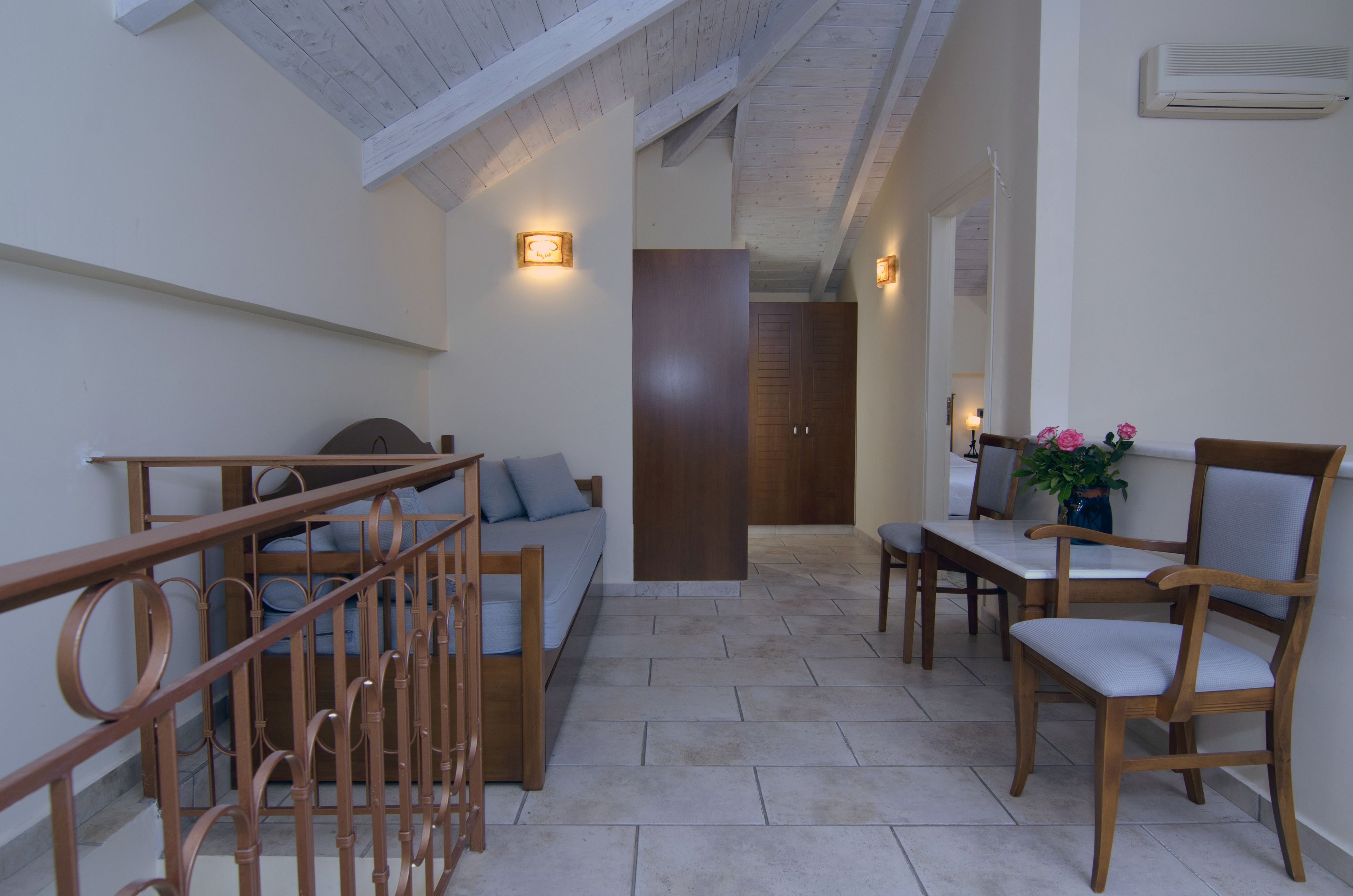 family duplex | living area | 40-inch lcd tv with digital channels, tv