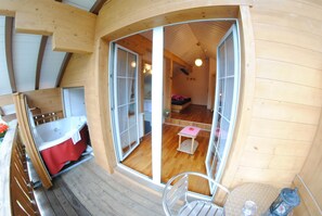 Standard Double Room, Jetted Tub, Mountain View | Balcony