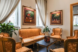 Lobby sitting area