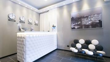 Sala de estar en el lobby