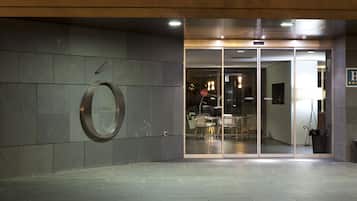 Entrada de la propiedad