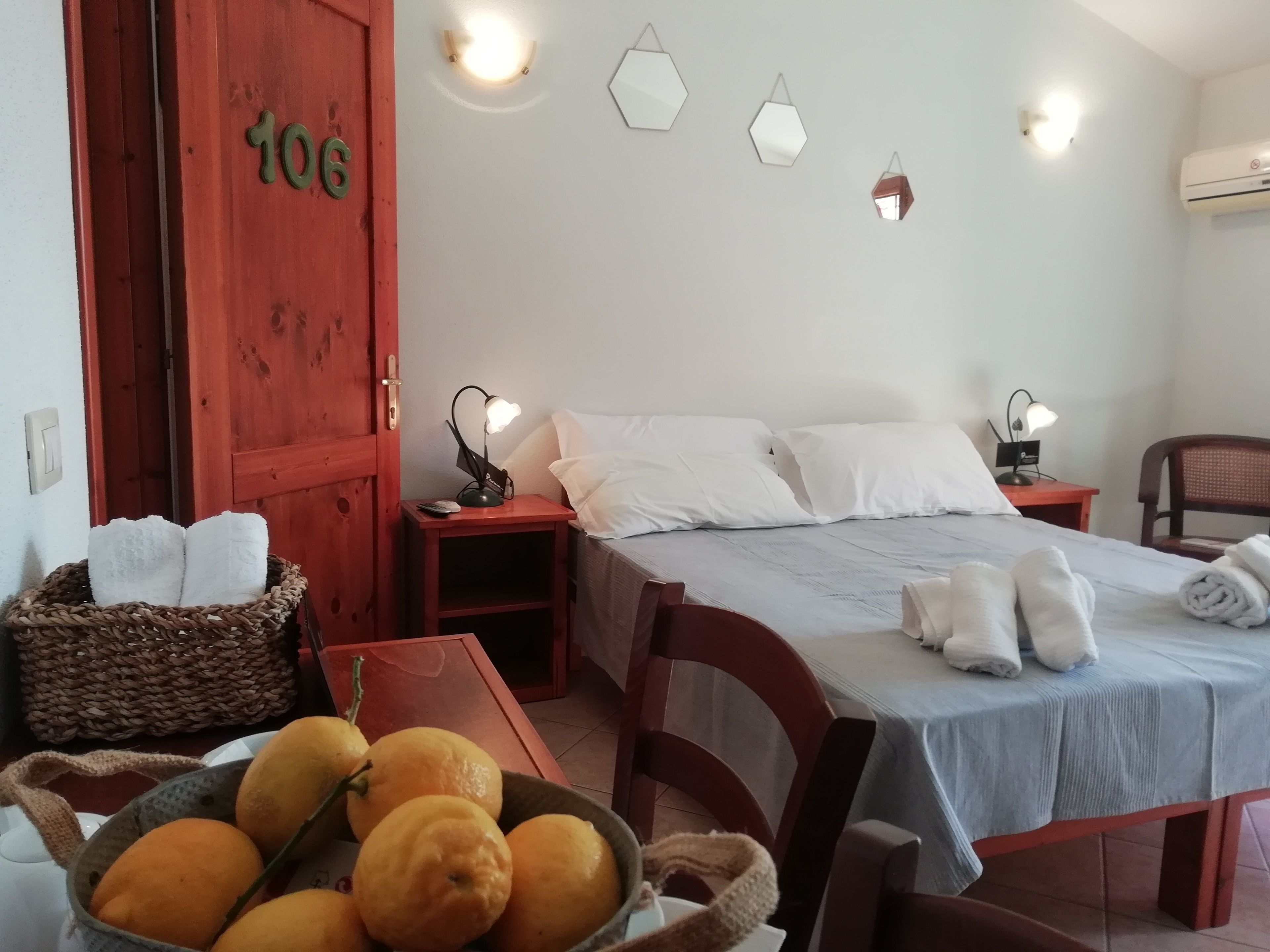 double room, garden view | view from room