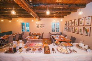 Daily buffet breakfast (EUR 33 per person)