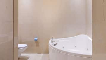 Douche, serviettes fournies