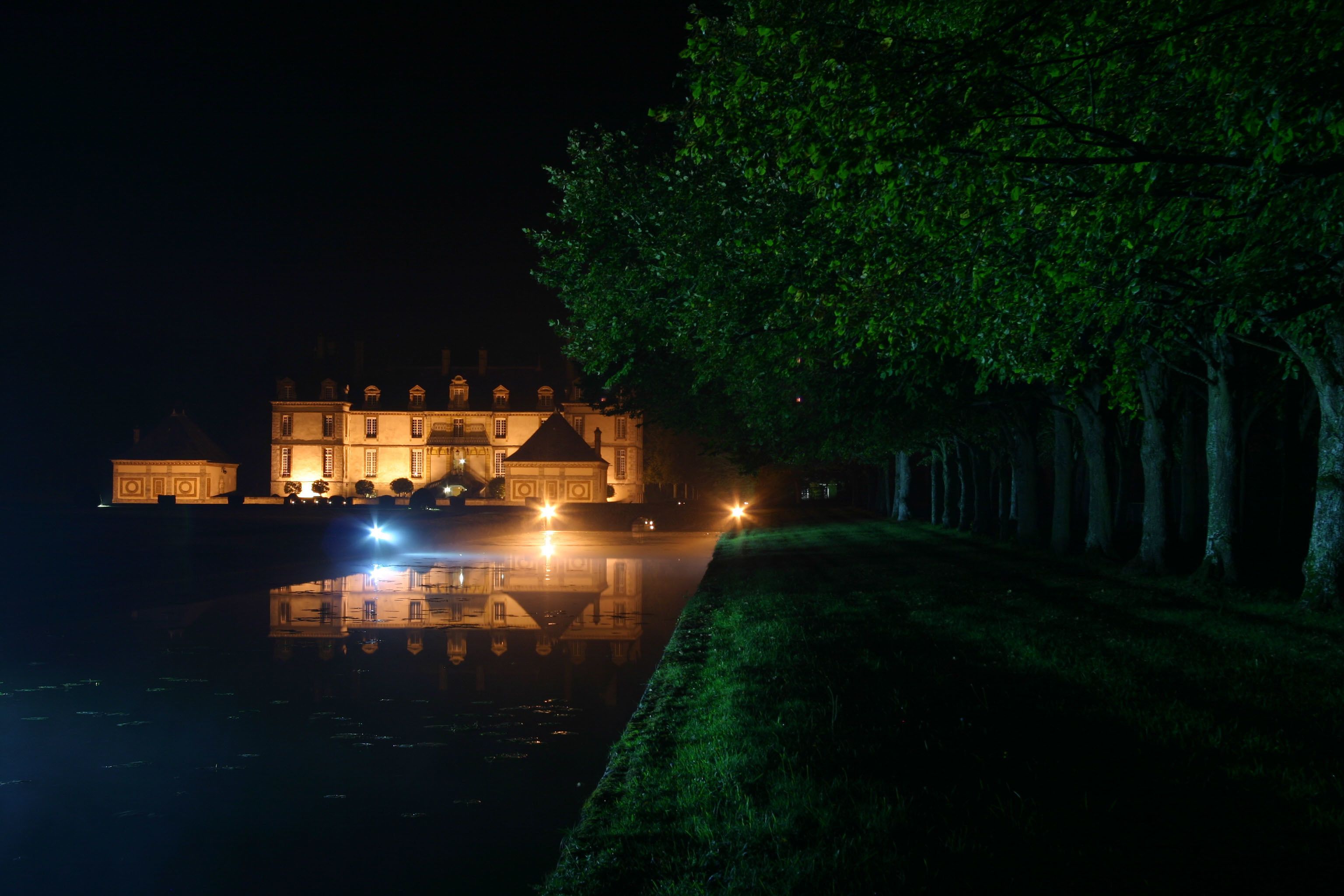 front of property – evening/night