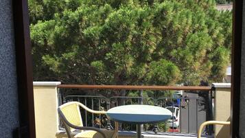 Vue depuis lâhĂ©bergement