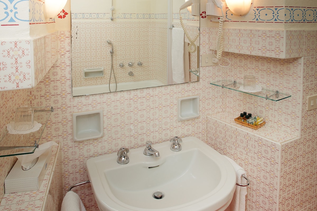 Classic Double or Twin Room | Bathroom | Free toiletries, hair dryer, towels