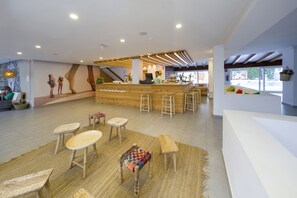 Zona de estar del vestíbulo