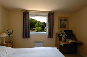 Premium bedding, down duvets, individually decorated