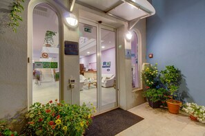 Entrada de la propiedad