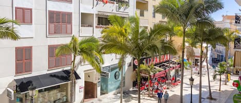 Blick von der Unterkunft