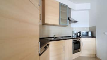 Appartement une chambre à coucher pour 4 personnes | Cuisine privée | Grand réfrigérateur, micro-ondes, four, lave-vaisselle
