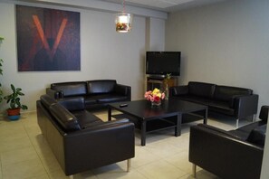 Zona de estar del vestíbulo