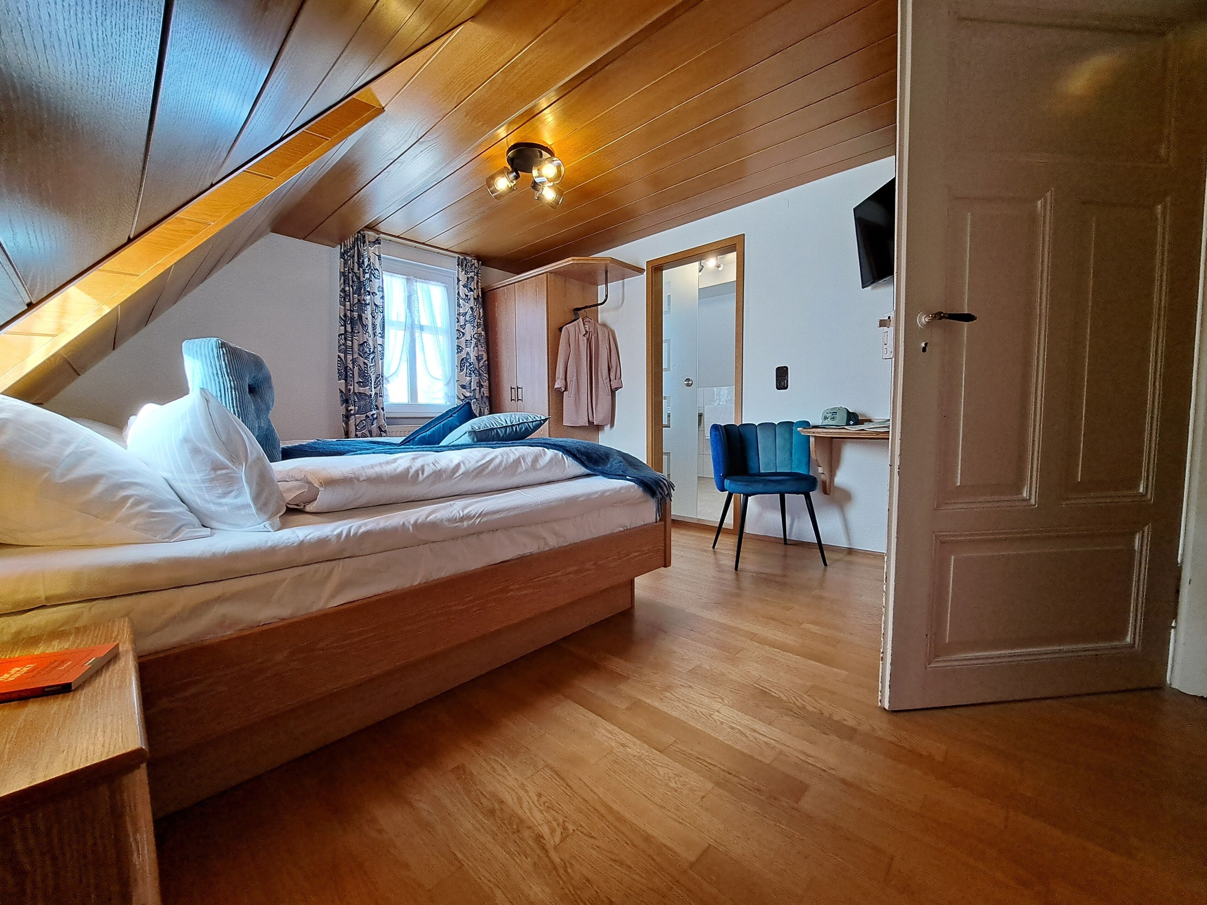 Double Room Single Use | Premium bedding, down comforters, in-room safe, individually decorated