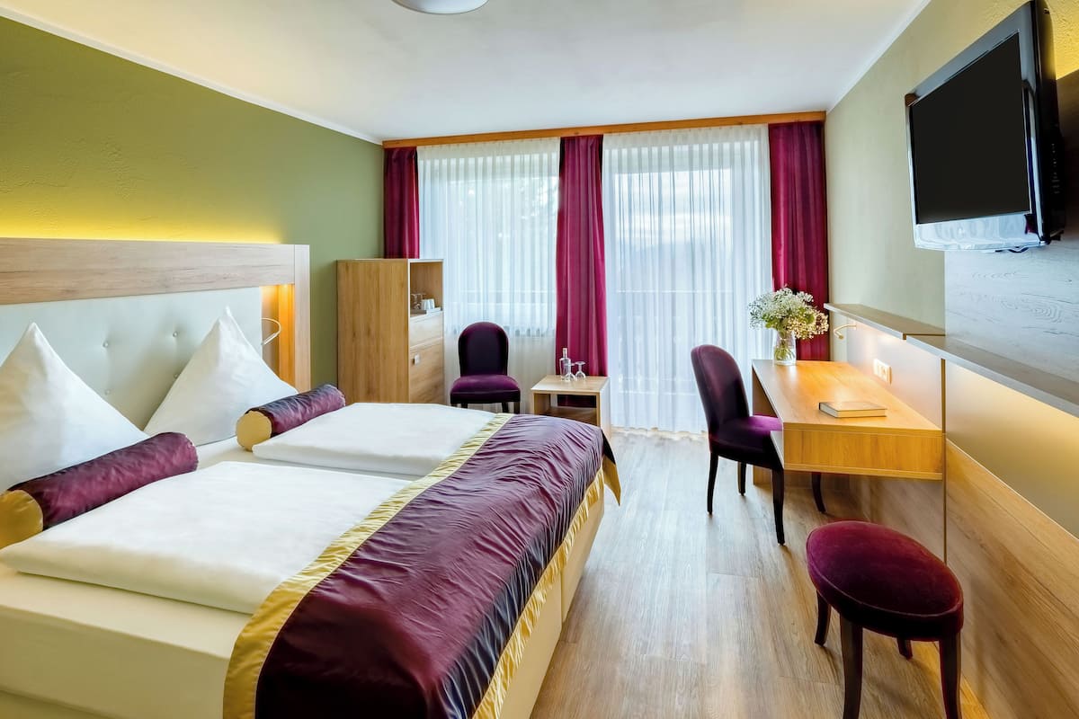 Superior Double Room | Premium bedding, desk, blackout curtains, free WiFi