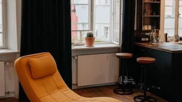 Loft | Hochwertige Bettwaren, Verdunkelungsvorhänge, kostenloses WLAN