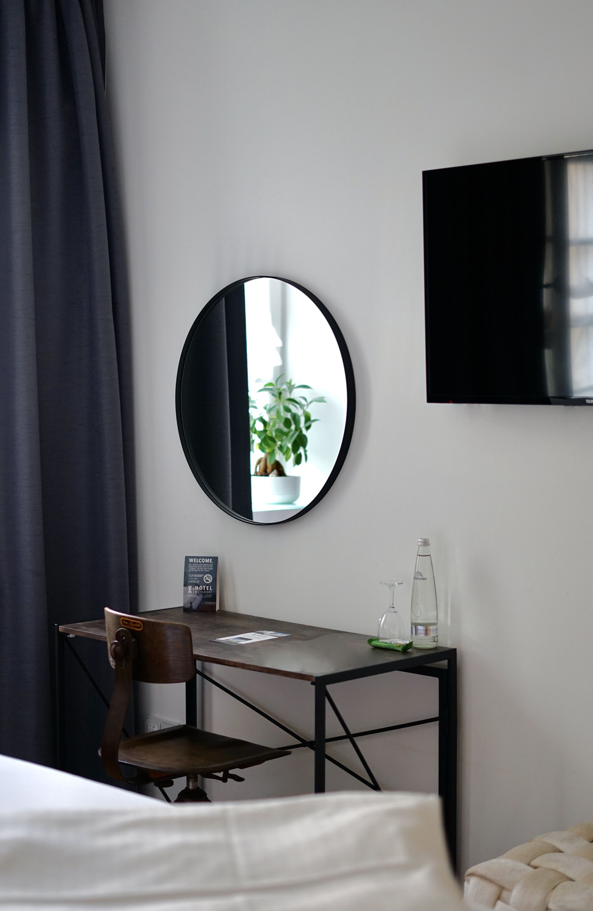 comfort room | premium bedding, blackout curtains, free wifi, bed sheets