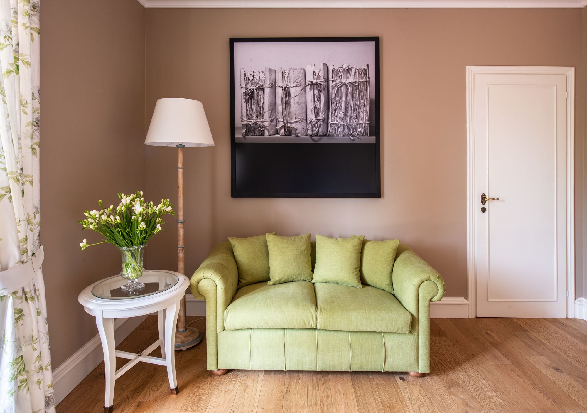 junior suite, garden view | 1 bedroom, premium bedding, select comfort beds, minibar