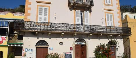 Fassade der Unterkunft