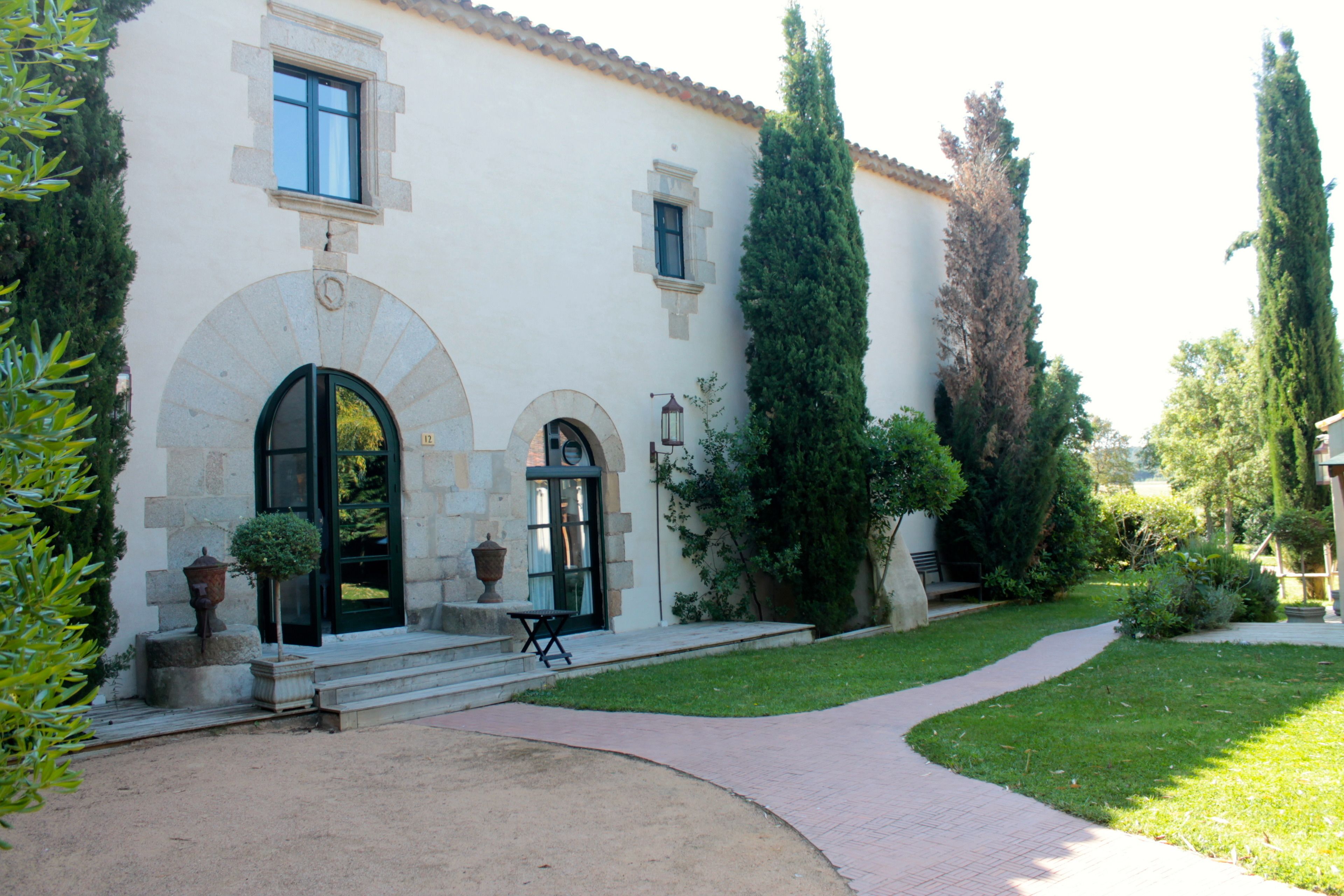 Entrada al alojamiento